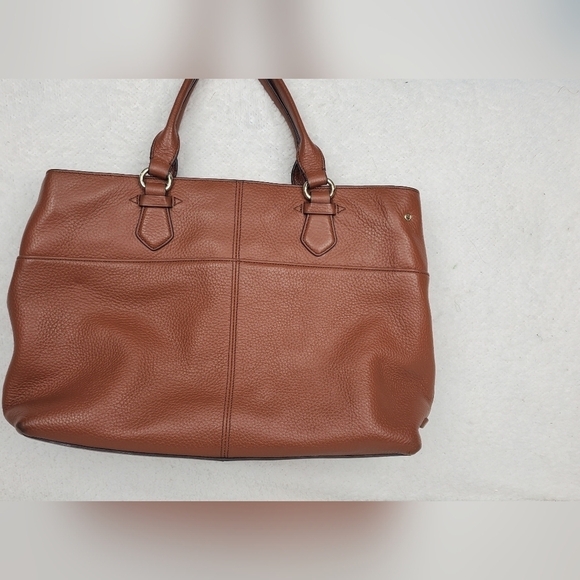 Cole Haan ILIANNA Leather Large Tote Handbag Satchel Bag - Picture 5 of 15